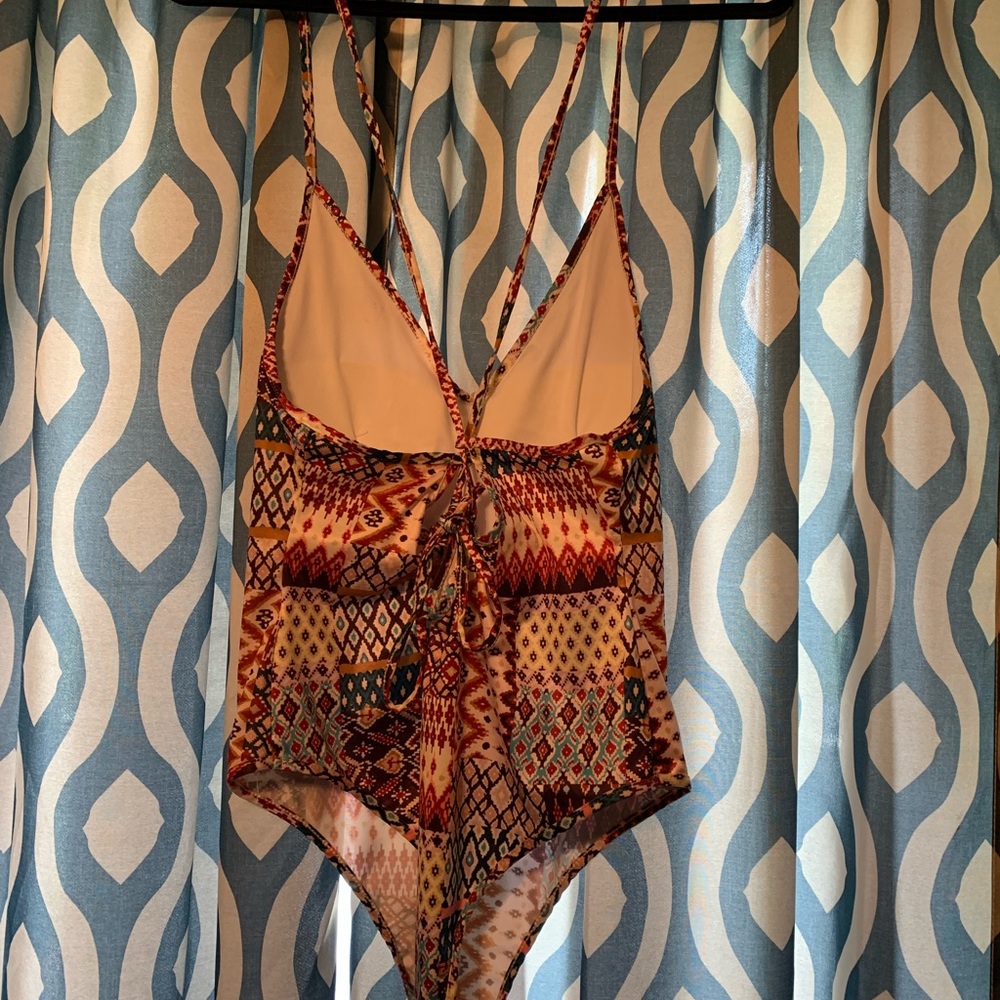 Boho one piece swimsuit - Picture 2 of 4